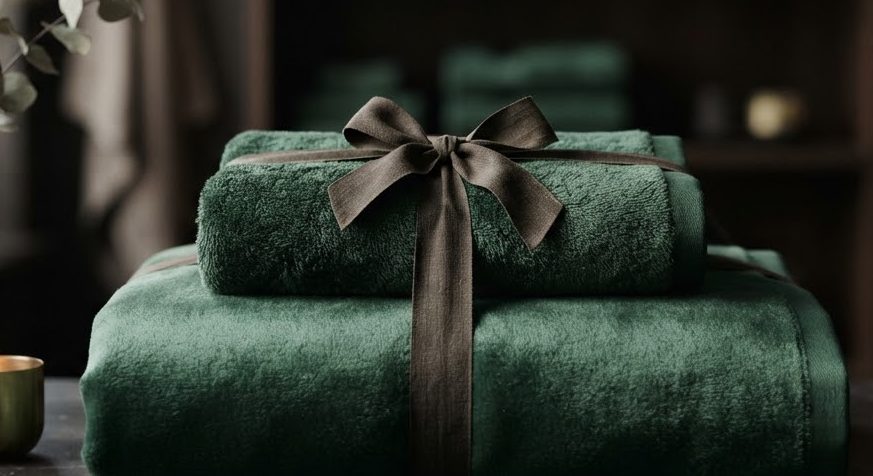 Bamboo Towel Set — detail view