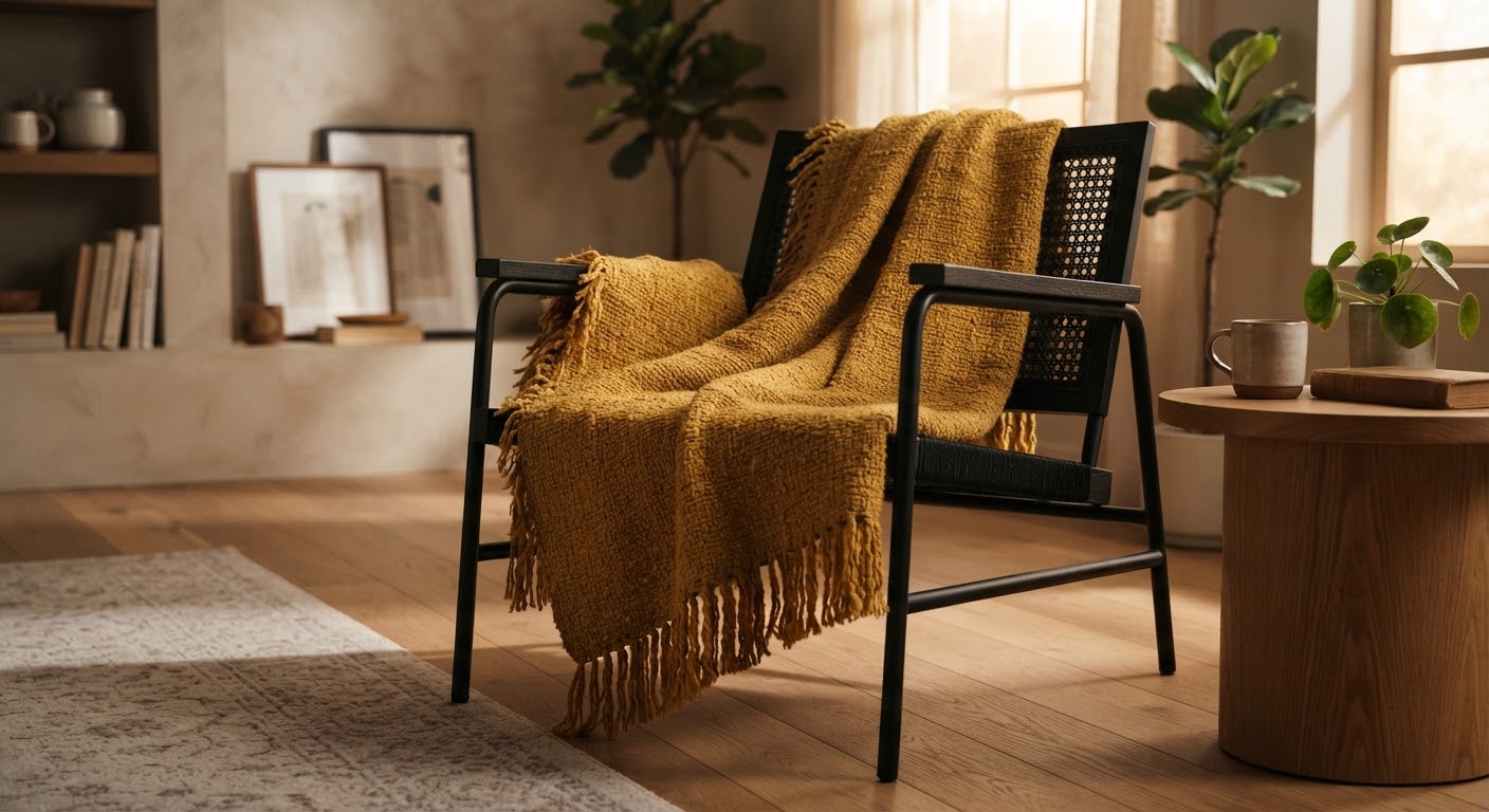 Hemp Cotton Throw — Throws & Blankets