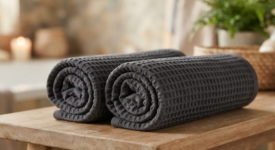 Turkish Bath Towel Pair — alternate view